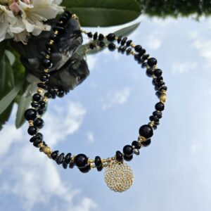 Naszyjnik onyks nieregularny